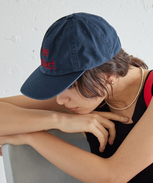 green label relaxing(グリーンレーベルリラクシング)の「【WEB限定】<REE-COLLECT>キャップ / CAP(キャップ・レディース・ネイビー/ブラウン系・FREE)」の7枚目の写真
