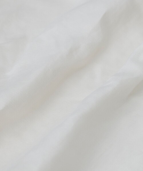 UNITED TOKYO（ユナイテッドトウキョウ）の「VINTAGE SILK LINEN グランパシャツ（シャツ/ブラウス・メンズ・ホワイト/ブラック・2/1）」の5枚目の写真