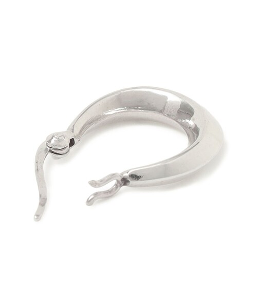 SHIPS（シップス）の「Luasifar:フープ ピアス ミニ（ピアス（両耳用）・レディース・シルバー・ONE SIZE）」の4枚目の写真