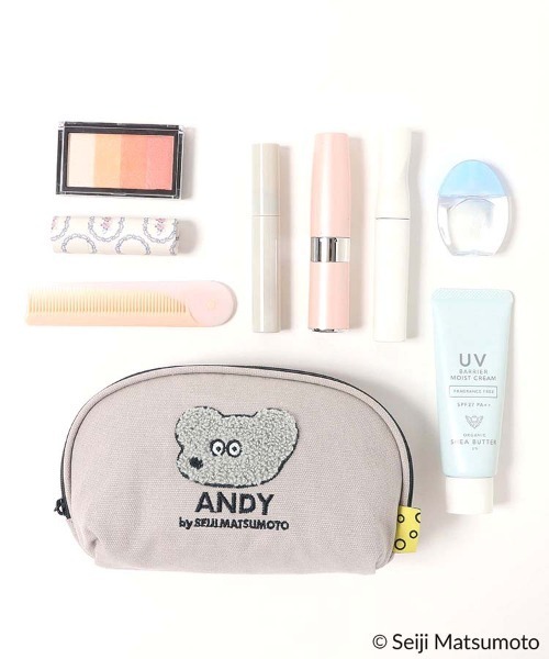 廃盤 貴重【美品】PORTER × SONY STYLE ソフトシェル ポーチ セール】ねずみのANDYキャンバスシェルポーチ（ポーチ）｜Andy