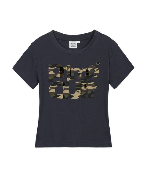 PRIMATE(プライメイト)の「PETTY レディース スリムフィット 半袖Tシャツ 5 COLORS(Tシャツ/カットソー・レディース・ホワイト/ブラック/カーキ/クリーム/チャコール・SMALL/MEDIUM/LARGE)」の3枚目の写真