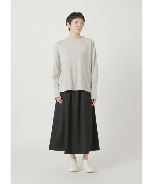 Plantation(プランテーション)の「ミニドットブリスター / S(Tシャツ/カットソー・レディース・ブルー/ライトグレー/ネイビー・M size/L size)」の13枚目の写真