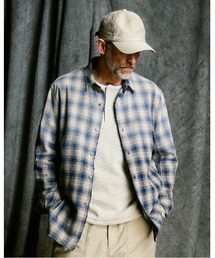 wjk（ダヴルジェイケイ）の「aging loose check shirt（シャツ/ブラウス）」