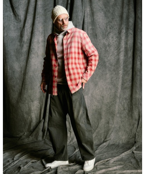 wjk(ダヴルジェイケイ)の「aging loose check shirt(シャツ/ブラウス・メンズ・ブラック系その他/ブルー系その他/レッド系その他・SMALL/MEDIUM/LARGE/X-LARGE)」の20枚目の写真