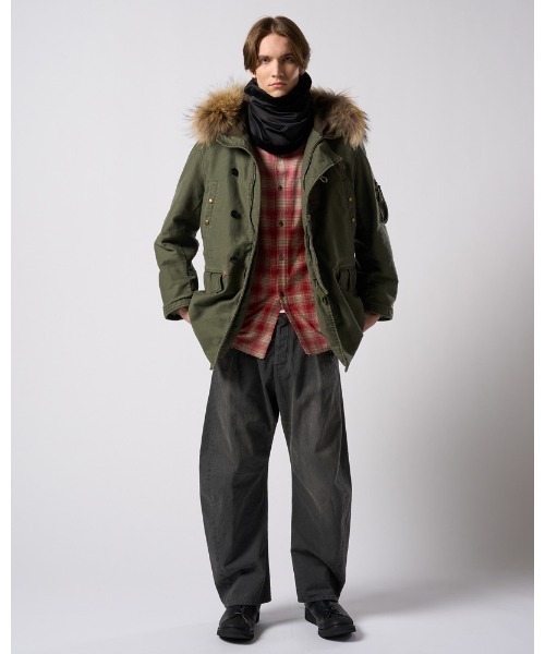 wjk(ダヴルジェイケイ)の「aging loose check shirt(シャツ/ブラウス・メンズ・ブラック系その他/ブルー系その他/レッド系その他・SMALL/MEDIUM/LARGE/X-LARGE)」の22枚目の写真