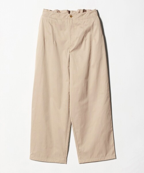 UNITED ARROWS(ユナイテッドアローズ)の「バック ギャザー リボンデザイン パンツ(チノパンツ・レディース・コバルトブルー/ベージュ/オフホワイト/ブラック・36/38)」の6枚目の写真