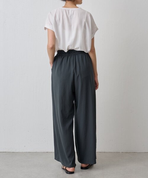 BEARDSLEY(ビアズリー)の「ストレッチジョーゼットブラウス(シャツ/ブラウス・レディース・ホワイト/ネイビー・FREE)」の16枚目の写真