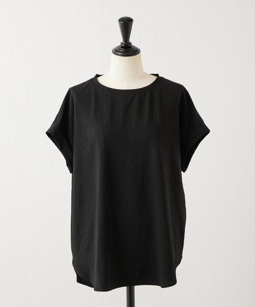 BEARDSLEY(ビアズリー)の「ストレッチジョーゼットブラウス(シャツ/ブラウス・レディース・ホワイト/ネイビー・FREE)」の19枚目の写真