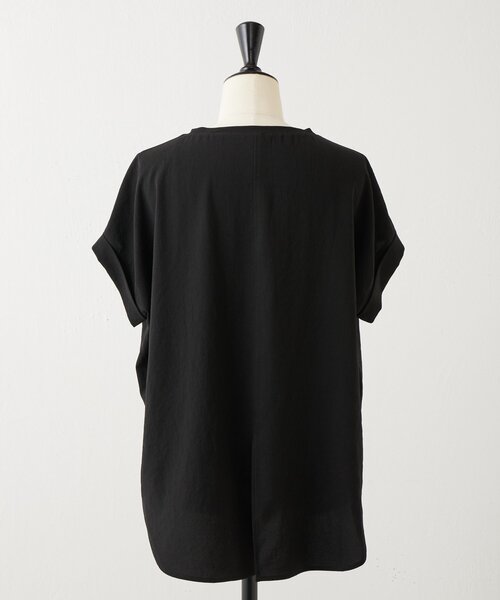 BEARDSLEY(ビアズリー)の「ストレッチジョーゼットブラウス(シャツ/ブラウス・レディース・ホワイト/ネイビー・FREE)」の20枚目の写真