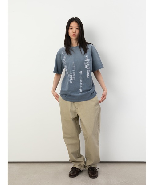 thisisneverthat(ディスイズネバーザット)の「Lyrics Tee(Tシャツ/カットソー・メンズ・ローズ/パープル系その他/ダークネイビー・L/M/S/XL)」の7枚目の写真