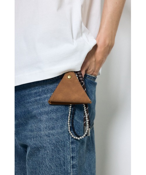 AZUL by moussy(アズールバイマウジー)の「トライアングルコインケース(コインケース・メンズ・ブラウン/ブラック・FREE)」の12枚目の写真