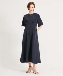 ESTNATION | ESTNATION / ワイドハーフスリーブワンピース(ワンピース)