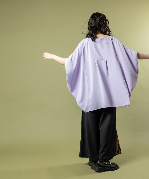 OSMOSIS(オズモーシス)の「切替タックパンツ(その他パンツ・レディース・ベージュ/ブラック/グレー・ONE SIZE)」の21枚目の写真