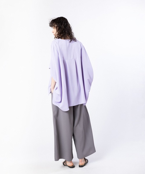OSMOSIS(オズモーシス)の「切替タックパンツ(その他パンツ・レディース・ベージュ/ブラック/グレー・ONE SIZE)」の17枚目の写真