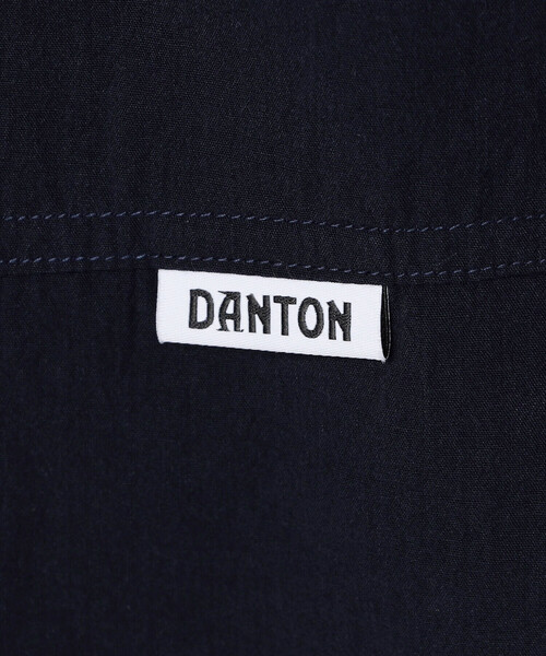 DANTON（ダントン）の「DANTON | コットンブロード 半袖カバーオールシャツ MEN（シャツ/ブラウス・メンズ・ネイビー/ベージュ・40/42）」の10枚目の写真