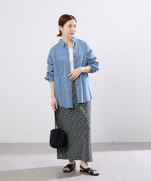 2018ss IENA クレープ ノーカラーブラウス ブラック 2018ss IENA クレープノーカラーブラウス ブラック 【公式通販】