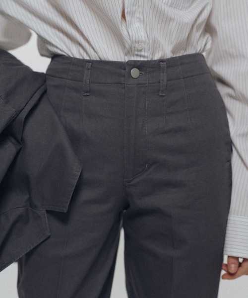 Cotton Twill Slacks Pants 【公式通販】