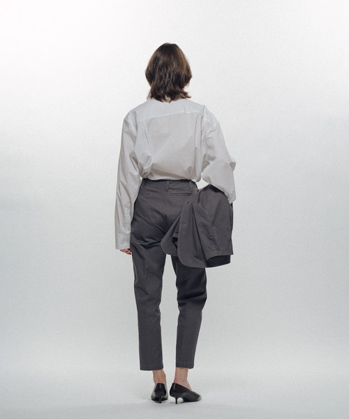 Cotton Twill Slacks Pants 【公式通販】