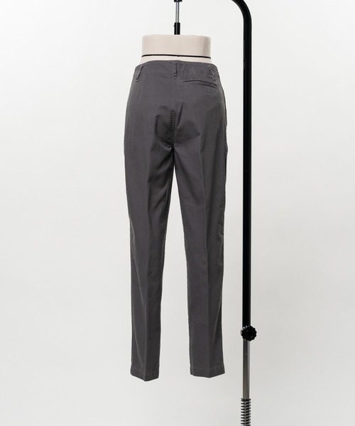 KEISUKEYOSHIDA（ケイスケヨシダ）の「Cotton Twill Slacks Pants（スラックス・レディース・グレー/ブラック/パープル・L/M）」の16枚目の写真