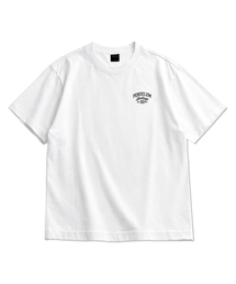 Pendulum（ペンデュラム）の「コットン スモールレタリング刺繍半袖Tシャツ LQ2TU282_OFF WHITE（Tシャツ/カットソー）」