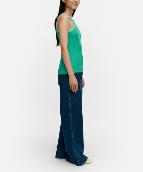marimekko(マリメッコ)の「【kioski】 Kupla Unikko / top(タンクトップ・レディース・ライトブルー/ライトピンク/グリーン・SMALL/MEDIUM/LARGE)」の4枚目の写真