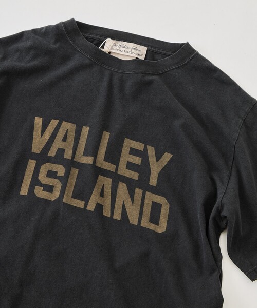 REMI RELIEF(レミレリーフ)の「【REMI RELIEF/レミレリーフ】HARD SP加工20/-天竺レギュラーT(VALLEY ISLAND)(Tシャツ/カットソー・メンズ・ブラック/オフホワイト/ピンク/ホワイト・L/M)」の5枚目の写真