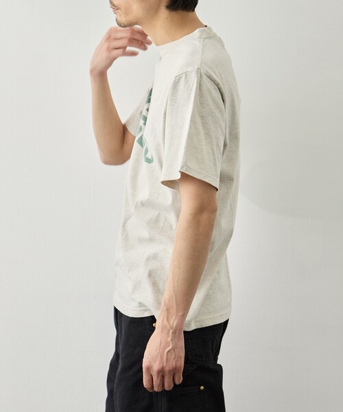 REMI RELIEF(レミレリーフ)の「【REMI RELIEF/レミレリーフ】HARD SP加工20/-天竺レギュラーT(VALLEY ISLAND)(Tシャツ/カットソー・メンズ・ブラック/オフホワイト/ピンク/ホワイト・L/M)」の13枚目の写真
