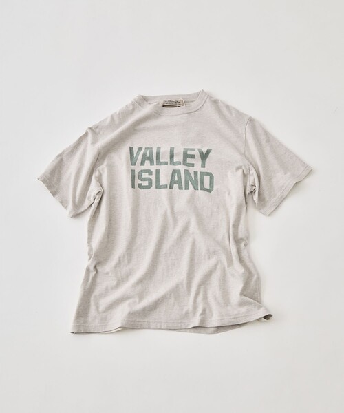 REMI RELIEF(レミレリーフ)の「【REMI RELIEF/レミレリーフ】HARD SP加工20/-天竺レギュラーT(VALLEY ISLAND)(Tシャツ/カットソー・メンズ・ブラック/オフホワイト/ピンク/ホワイト・L/M)」の17枚目の写真
