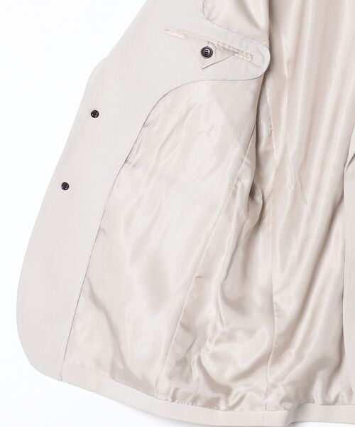 AKM(エイケイエム)の「SWING EASY JACKET (LINING / CENTER VENT)(テーラードジャケット・メンズ・ブラック/グレー/ネイビー/ライトベージュ・LARGE)」の13枚目の写真