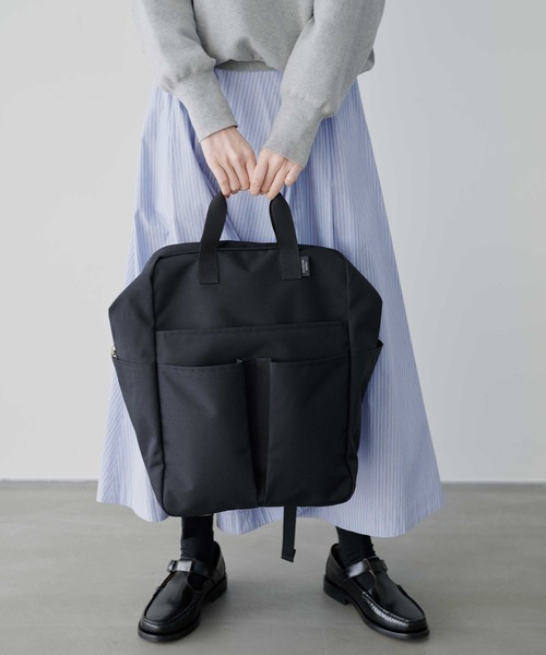 STANDARD SUPPLY(スタンダードサプライ)の「スタンダードサプライ / ECO STEP エコステップ / UTILITY PACK ユーティリティパック(バックパック/リュック・レディース・オリーブ/ブラウン/ブラック・FREE)」の6枚目の写真