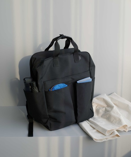 STANDARD SUPPLY(スタンダードサプライ)の「スタンダードサプライ / ECO STEP エコステップ / UTILITY PACK ユーティリティパック(バックパック/リュック・レディース・オリーブ/ブラウン/ブラック・FREE)」の4枚目の写真