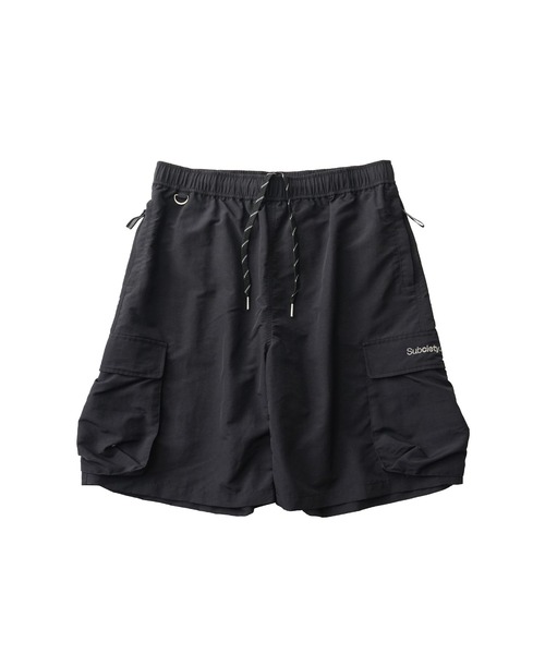 Subciety(サブサエティ)の「Nylon tech shorts(その他パンツ・メンズ・ブラック/グレー・SMALL/MEDIUM/LARGE/X-LARGE)」の3枚目の写真