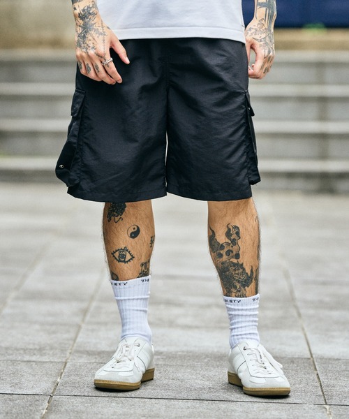 Subciety(サブサエティ)の「Nylon tech shorts(その他パンツ・メンズ・ブラック/グレー・SMALL/MEDIUM/LARGE/X-LARGE)」の6枚目の写真