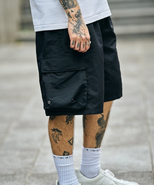 Subciety(サブサエティ)の「Nylon tech shorts(その他パンツ・メンズ・ブラック/グレー・SMALL/MEDIUM/LARGE/X-LARGE)」の10枚目の写真
