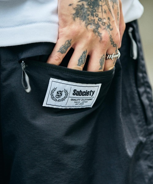 Subciety(サブサエティ)の「Nylon tech shorts(その他パンツ・メンズ・ブラック/グレー・SMALL/MEDIUM/LARGE/X-LARGE)」の14枚目の写真