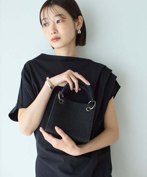 Firsthand（ファーストハンド）の「Firsthand/ファーストハンド アニマルチャームハンドバッグ（ハンドバッグ・レディース・チャコールグレー/ブラック・ONE SIZE）」の16枚目の写真