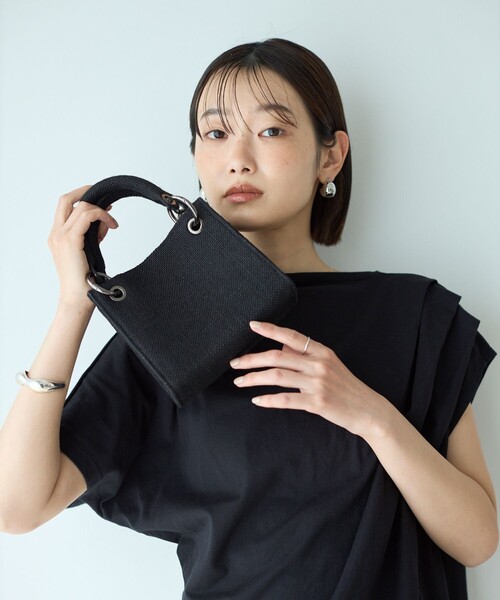 Firsthand（ファーストハンド）の「Firsthand/ファーストハンド アニマルチャームハンドバッグ（ハンドバッグ・レディース・チャコールグレー/ブラック・ONE SIZE）」の19枚目の写真