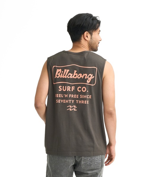 BILLABONG(ビラボン)の「BILLABONG メンズ 【WIDE FIT】SIGN タンクトップ 【2026年春夏モデル】/ビラボンバックプリントノースリーブ・マッスルタンク(タンクトップ・メンズ・ブラック系その他/クリーム/イエロー系その他/ピンク系その他・LARGE/MEDIUM/X-LARGE)」の2枚目の写真