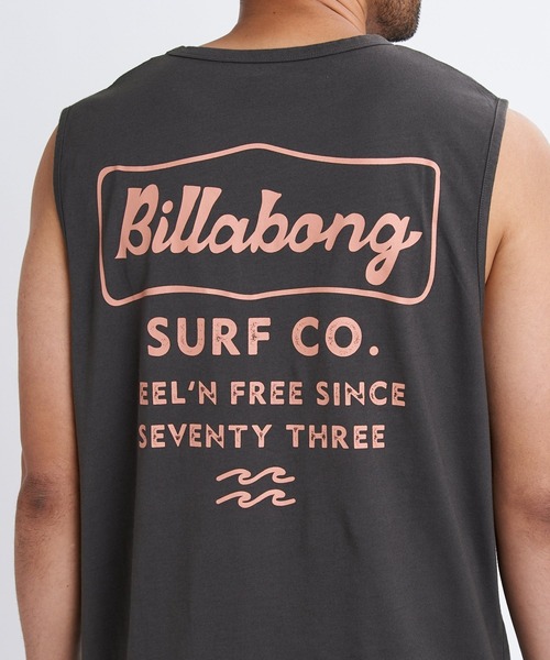 BILLABONG(ビラボン)の「BILLABONG メンズ 【WIDE FIT】SIGN タンクトップ 【2026年春夏モデル】/ビラボンバックプリントノースリーブ・マッスルタンク(タンクトップ・メンズ・ブラック系その他/クリーム/イエロー系その他/ピンク系その他・LARGE/MEDIUM/X-LARGE)」の7枚目の写真