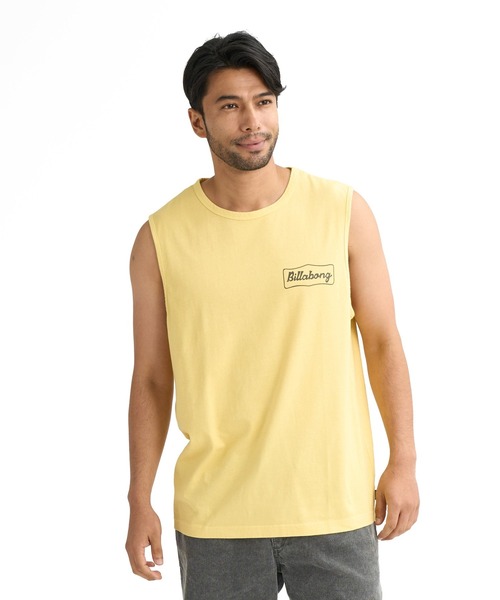 BILLABONG(ビラボン)の「BILLABONG メンズ 【WIDE FIT】SIGN タンクトップ 【2026年春夏モデル】/ビラボンバックプリントノースリーブ・マッスルタンク(タンクトップ・メンズ・ブラック系その他/クリーム/イエロー系その他/ピンク系その他・LARGE/MEDIUM/X-LARGE)」の12枚目の写真