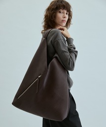 cii（シー）の「【UNISEX】Pleats Art Bag / プリーツアートバッグ（ハンドバッグ）」