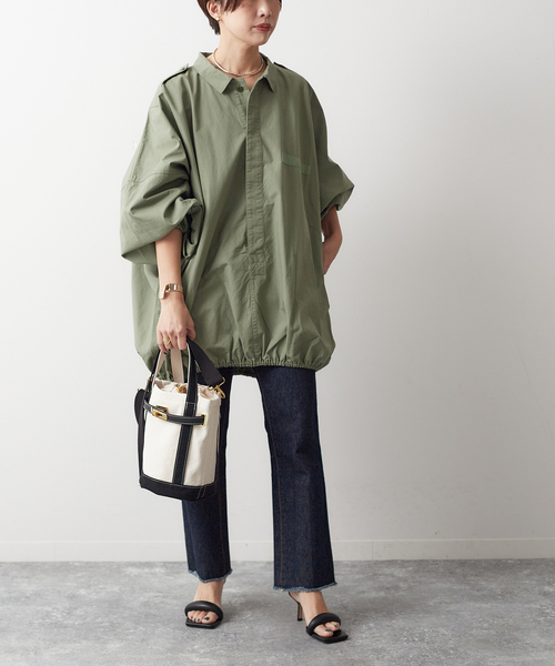 sita parantica（シータパランティカ）の「《追加13》別注 SITA PARANTICA/シータパランティカ CLVバケツ 2WAY バッグ（トートバッグ・レディース・ブラック・FREE）」の4枚目の写真
