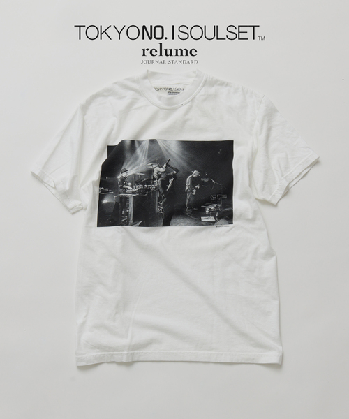 JOURNAL STANDARD relume(ジャーナルスタンダード レリューム)の「【TOKYO No.1 SOUL SET × relume】別注 ライブフォト Tシャツ(Tシャツ/カットソー・メンズ・ブラック系その他/ホワイト系その他・LARGE/MEDIUM/SMALL)」の4枚目の写真