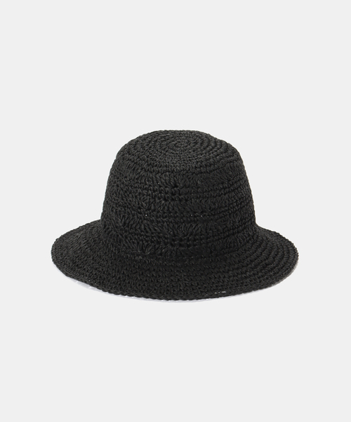 Odds(オッズ)の「Odds / オッズ PAPER GARA HAT(ハット・レディース・アイボリー/ブラック・FREE)」の1枚目の写真