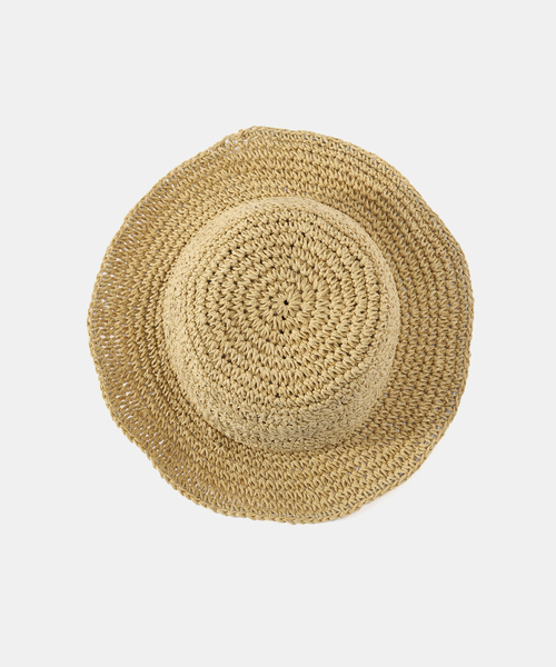 Odds(オッズ)の「Odds / オッズ PAPER GARA HAT(ハット・レディース・アイボリー/ブラック・FREE)」の6枚目の写真