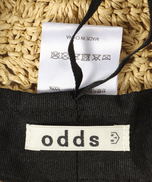 Odds(オッズ)の「Odds / オッズ PAPER GARA HAT(ハット・レディース・アイボリー/ブラック・FREE)」の9枚目の写真