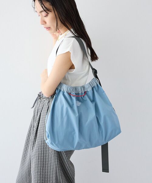 CRAFT STANDARD BOUTIQUE(クラフトスタンダードブティック)の「【撥水加工】フリーフローショルダーバッグ(ショルダーバッグ・レディース・ホワイト/ブルーグレー/ブラック・FREE)」の11枚目の写真