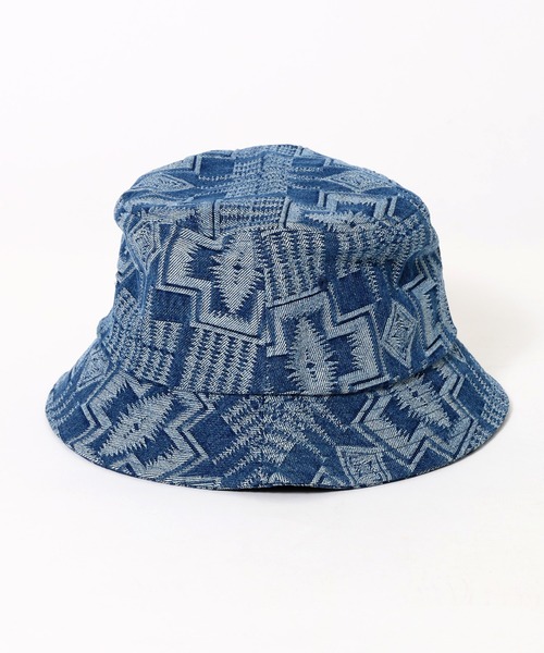 PENDLETON(ペンドルトン)の「PENDLETON ペンドルトン HARDING JAQUARD DENIM HAT ハーディング ジャガード デニム ハット(ハット・メンズ・ブラック/インディゴブルー・FREE)」の10枚目の写真