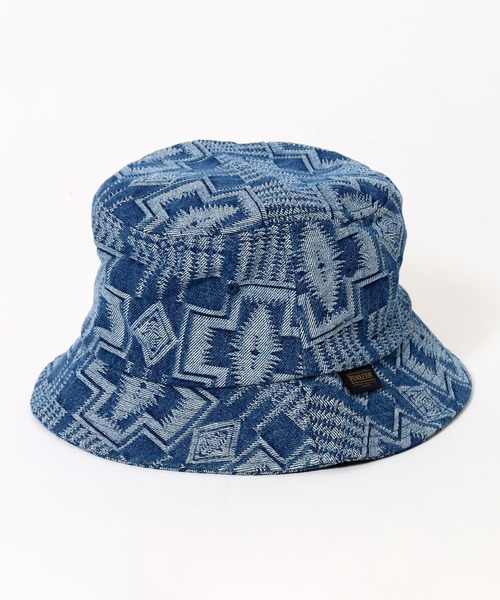 PENDLETON(ペンドルトン)の「PENDLETON ペンドルトン HARDING JAQUARD DENIM HAT ハーディング ジャガード デニム ハット(ハット・メンズ・ブラック/インディゴブルー・FREE)」の13枚目の写真