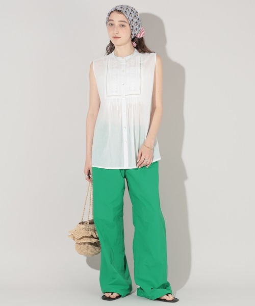 GEORGE'S(ジョージズ)の「バルーンナイロンパンツ(その他パンツ・レディース・オフホワイト/グリーン/ブラウン・LARGE/MEDIUM)」の19枚目の写真